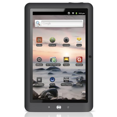 Coby Tablet 101 Mid1125wan 3g 4gb  Negro